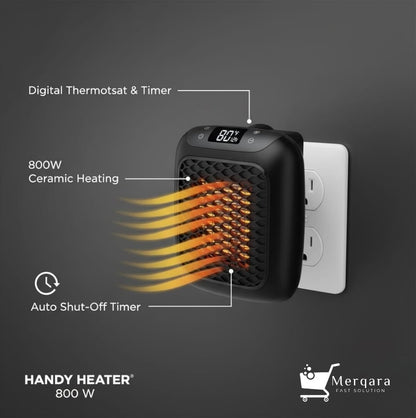 Handy Heater-Turbo 800 W Portable fast Heating |For Home & Office